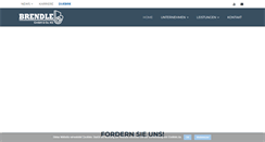 Desktop Screenshot of brendle-gmbh.de